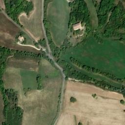 Satellite imagery of cairn, FR