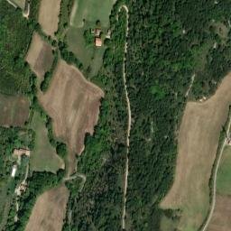 Satellite imagery of cairn, FR
