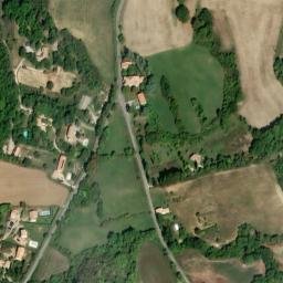Satellite imagery of cairn, FR