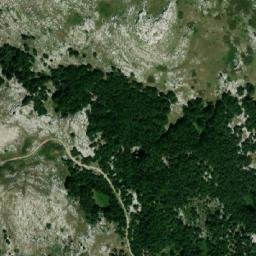 Satellite imagery of Velika Ledena Kosa, BA