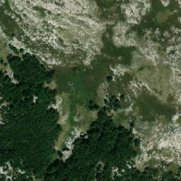 Satellite imagery of Velika Ledena Kosa, BA