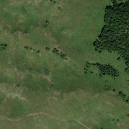 Satellite imagery of Trišin Vrh, BA