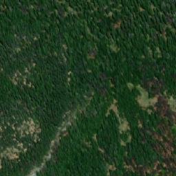 Satellite imagery of Bogovićka Planina, BA