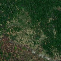 Satellite imagery of Bogovićka Planina, BA