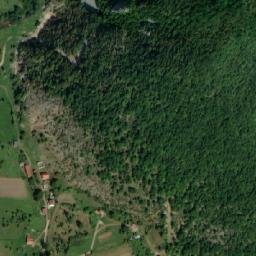 Satellite imagery of Mali Kom, BA