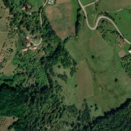 Satellite imagery of Mali Kom, BA