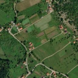 Satellite imagery of Mali Kom, BA