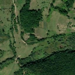 Satellite imagery of Međugorje, BA