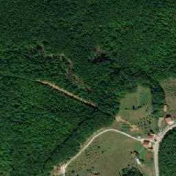 Satellite imagery of Međugorje, BA