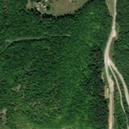 Satellite imagery of Međugorje, BA