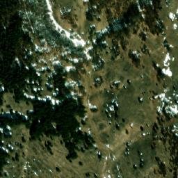 Satellite imagery of Mali Kuk, BA