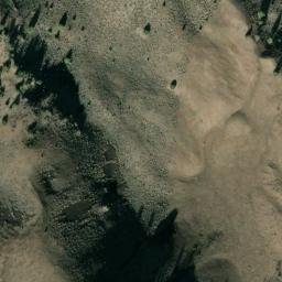 Satellite imagery of China Rock, US