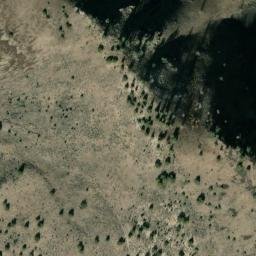 Satellite imagery of China Rock, US