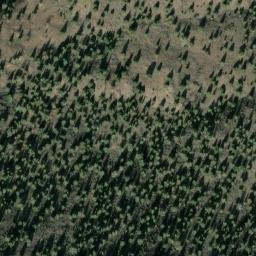 Satellite imagery of China Rock, US