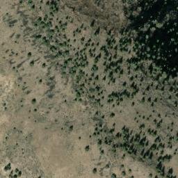 Satellite imagery of China Rock, US