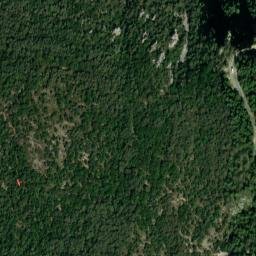 Satellite imagery of cairn, FR