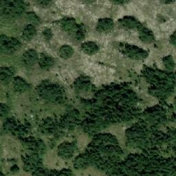 Satellite imagery of Proslapska Planina, BA