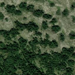 Satellite imagery of Proslapska Planina, BA