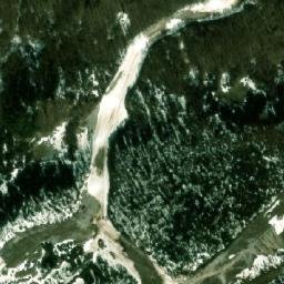 Satellite imagery of Bjelašnica, BA