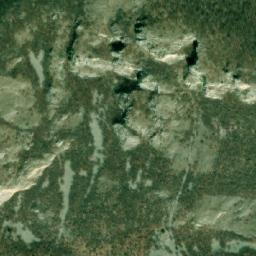 Satellite imagery of Sokolova Stena, BA