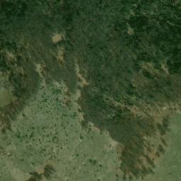 Satellite imagery of Brvačka Planina, BA