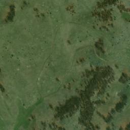 Satellite imagery of Brvačka Planina, BA