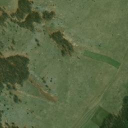 Satellite imagery of Brvačka Planina, BA