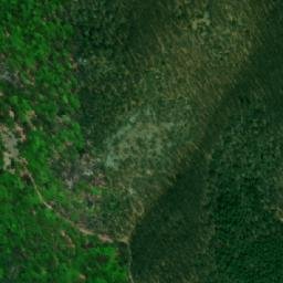 Satellite imagery of Kušina Stijena, BA