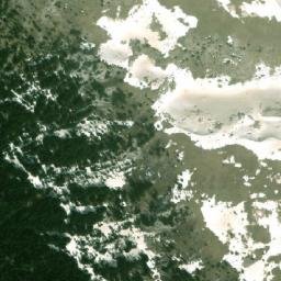 Satellite imagery of Bjelašnica, BA
