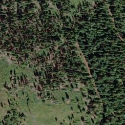 Satellite imagery of Saddle Butte, US