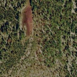 Satellite imagery of South Ice Cave Cinder Pit, US