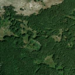 Satellite imagery of Štitar Planina, BA