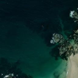 Satellite imagery of Cabo Sebes, ES