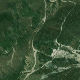 Satellite imagery of Krstac Planina, BA