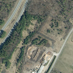 Satellite imagery of RUTLAND CBL 100 W — NGS AH4615 — Clarendon, US, US