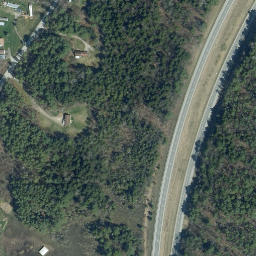 Satellite imagery of RV 53 — NGS OD0304 — Clarendon, US, US