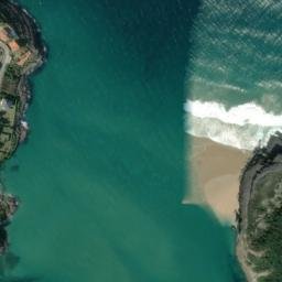 Satellite imagery of Cabo Ajo, ES