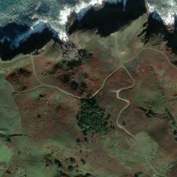 Satellite imagery of Cabo Quejo, ES