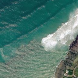 Satellite imagery of Punta Cárcabo, ES
