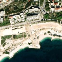 Satellite imagery of Stari tip, HR
