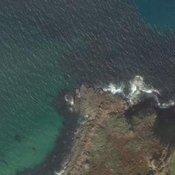 Satellite imagery of Cabo Quintres, ES
