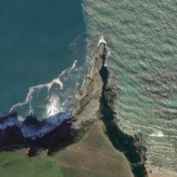 Satellite imagery of Punta Cárcabo, ES