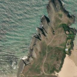 Satellite imagery of Punta Cárcabo, ES