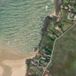 Satellite imagery of Punta Cárcabo, ES