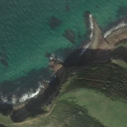 Satellite imagery of Cabo Quintres, ES