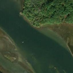 Satellite imagery of Thunder Island, US