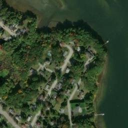 Satellite imagery of Thunder Island, US