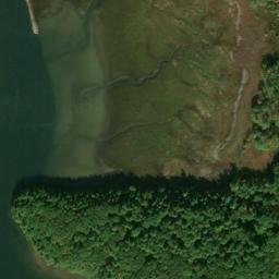 Satellite imagery of Thunder Island, US