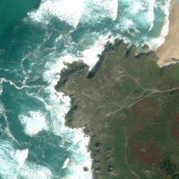 Satellite imagery of Punta Penencia, ES