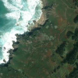 Satellite imagery of Punta Penencia, ES